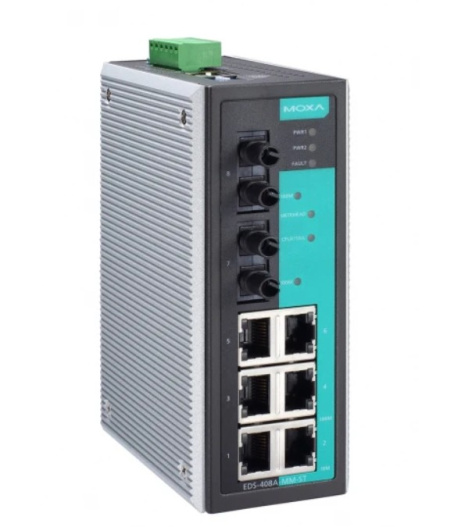фото Коммутатор управляемый MOXA EDS-408A-MM-ST в Уфе