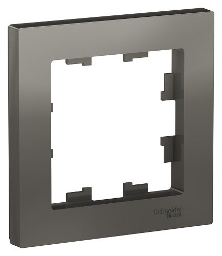 

Рамка Schneider Electric ATN000901 AtlasDesign, 1-постовая, сталь, ATN000901