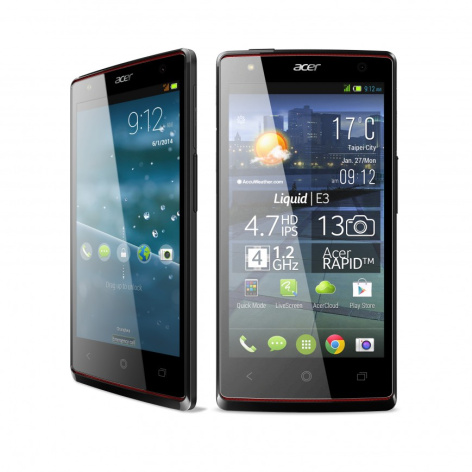 фото Мобильный телефон  Acer E380 Liquid E3 Black