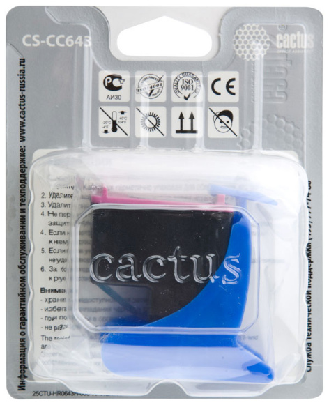 фото Картридж  Cactus CS-CC643 в Челябинске