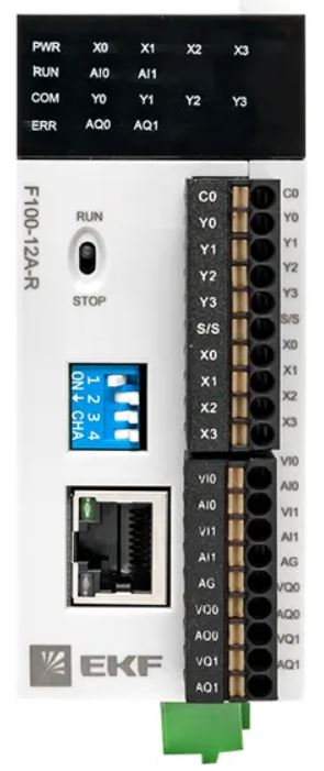

Контроллер программируемый EKF F100-12A-R F100 12 в/в PRO-Logic, F100-12A-R