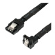 фото Кабель интерфейсный  Cablexpert CC-SATAM-DATA90-BLBR-50CM