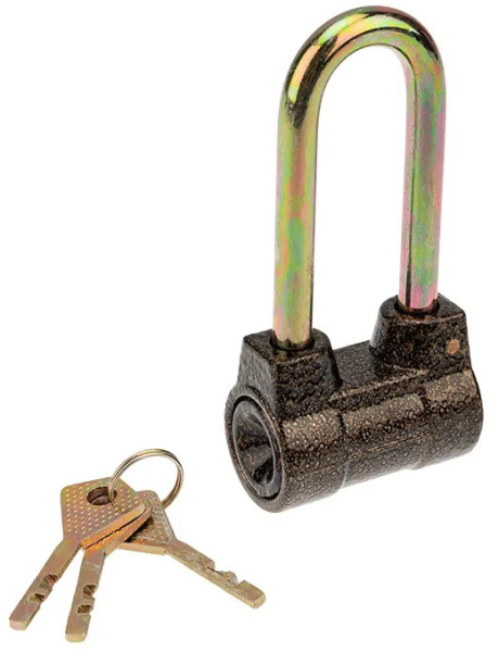 Изображение товара Замок Четыре сезона 79-0155 — навесной механический, чугун/сталь