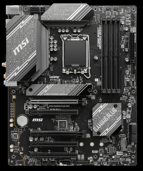 фото Материнская плата ATX MSI B760 GAMING PLUS WIFI в Красноярске