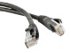 фото Кабель патч-корд U/UTP 6 кат. 3м Hyperline PC-LPM-UTP-RJ45-RJ45-C6-3M-LSZH-BK в Екатеринбурге