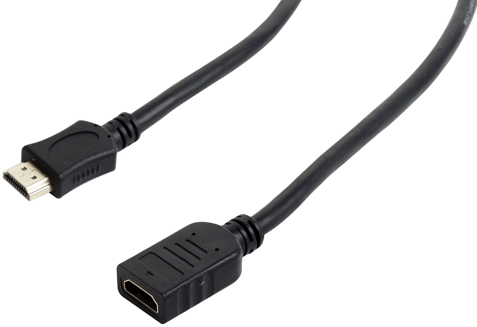 

Кабель интерфейсный HDMI удлинитель Cablexpert 19M-19F CC-HDMI4X-6 1.8м, v2,0 черный, позол.разъемы, экран, пакет, 19M-19F