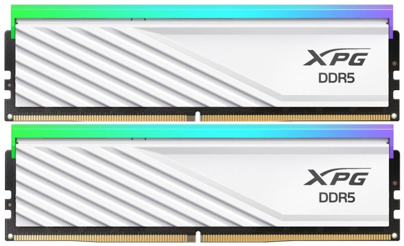 

Модуль памяти DDR5 32GB (2*16GB) ADATA XPG AX5U6000C3416G-DTLABRWH Lancer RGB PC5-48000 6000MHz CL34 1.35V, heatsink RTL, AX5U6000C3416G-DTLABRWH