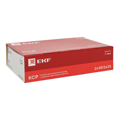 фото Клемма распределительная  EKF ksr-2.35-2.25-blue в Екатеринбурге
