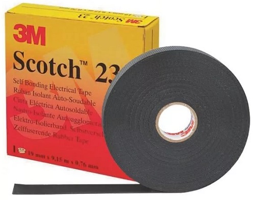 

Лента 3M 7000034804 резиновая самослипающаяся Scotch 23, 19мм х 9,1м х 0.76мм, HC000588810, 7000034804