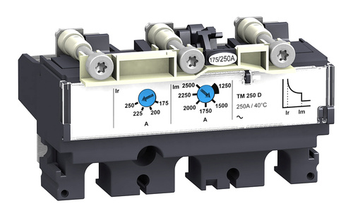 Изображение товара Выключатель Schneider Electric LV429030 на 3 полюса с термомагнитным расцепителем