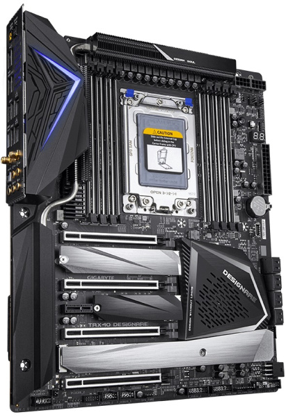 фото Материнская плата XL-ATX GIGABYTE TRX40 DESIGNARE