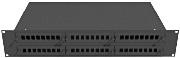 фото Кросс оптический стоечный  TopLAN КРС-Top-2U-48SC/DLC-BK в Перми