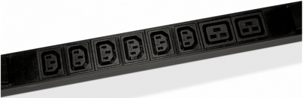 фото Блок розеток  Hyperline SHE-18IEC-6BIEC-3V-3PVR в Уфе