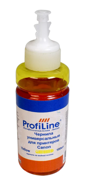 

Чернила ProfiLine PL_INK_CL-41_Y_100ml PL-CL 41/CL 51/CL 511/CL 513 для принтеров Canon Yellow 100 мл водн, PL_INK_CL-41_Y_100ml