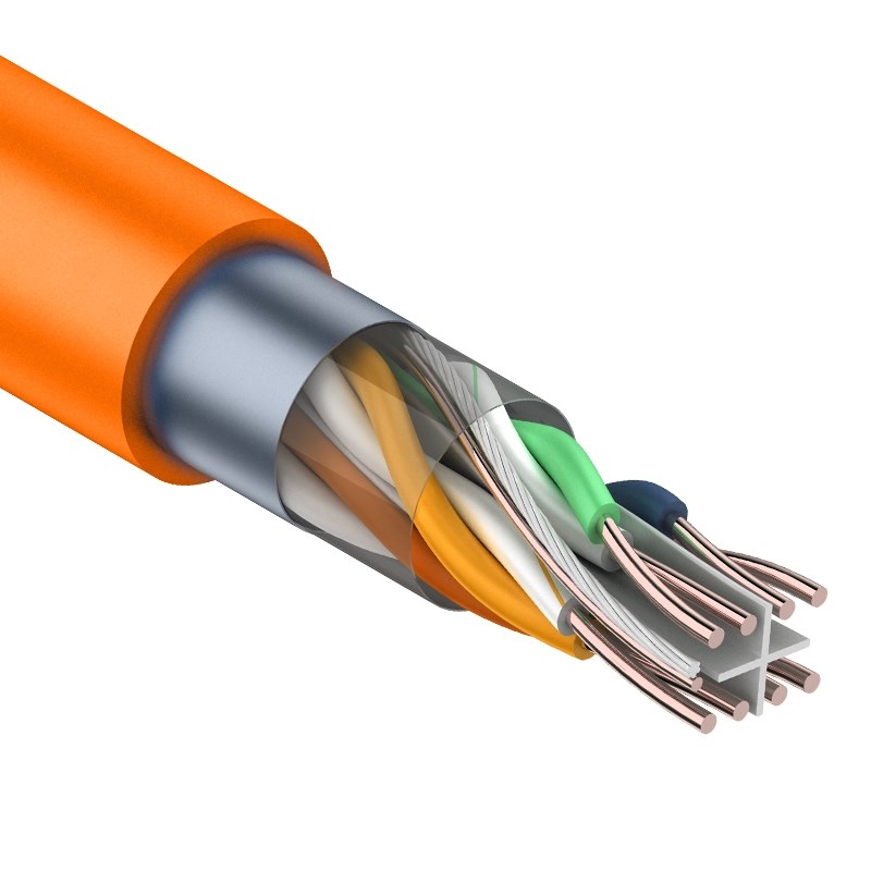 

Кабель Rexant FTP 4PR 23AWG CAT6 305м ZH нг(А)-HF 01-0151, FTP 4PR 23AWG CAT6 305м ZH нг(А)-HF