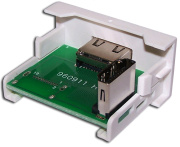 фото Розетка Lanmaster LAN-WA-LP-HD90F-WH