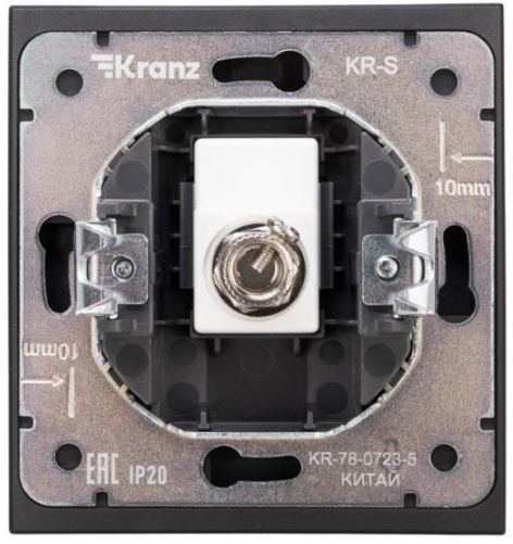 фото Розетка телевизионная  KRANZ KR-78-0723-5 в Самаре