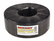 фото Кабель Rexant RG-58 A/U, (64%), 50 Ом, 100м., черный