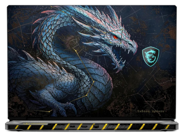 фото Ноутбук MSI Titan 18 HX Dragon Edition Draco A2WJ 18" (Intel Core Ultra 9, 96Гб DDR5, SSD 4 Тб, GeForce RTX 5090, Windows 11 Домашняя) Черный [9S7-1824D6-1251]