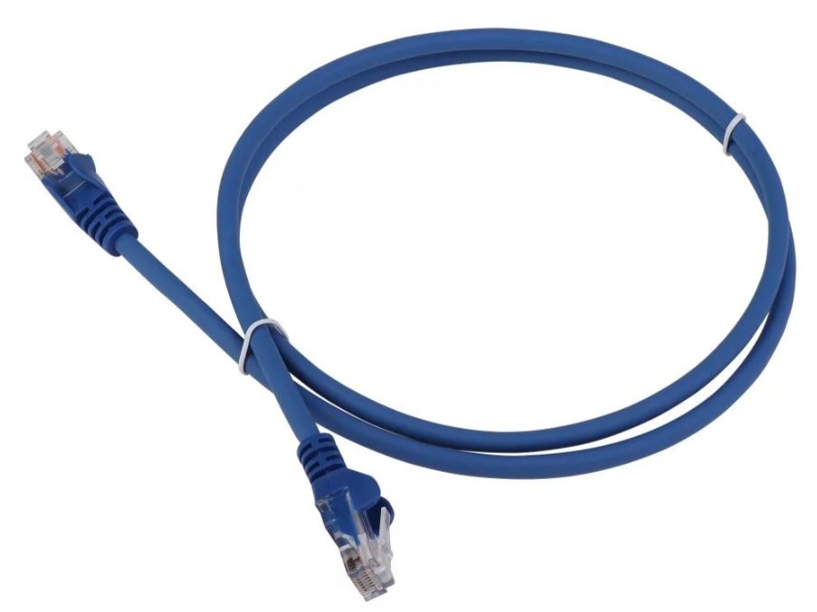 

Кабель патч-корд U/UTP 6 кат. 1,5м Lanmaster LAN-PC45/U6-1.5-BL RJ45 - RJ45, 4 пары, синий, LSZH, LAN-PC45/U6-1.5-BL