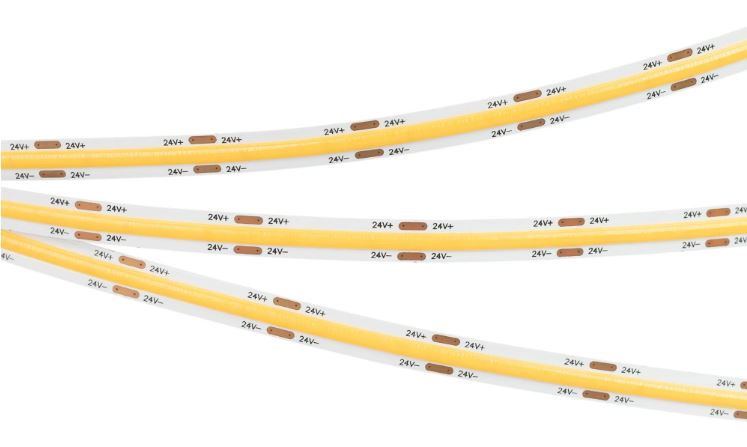 

Лента светодиодная Arlight COB-NANO-X544-8mm 24V Warm3000 031904(2) герметичная (11.5 W/m, IP65, CSP, 5m), COB-NANO-X544-8mm 24V Warm3000