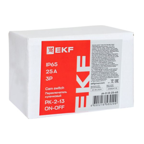 фото Переключатель кулачковый  EKF pk-2-13-25-65 в Уфе