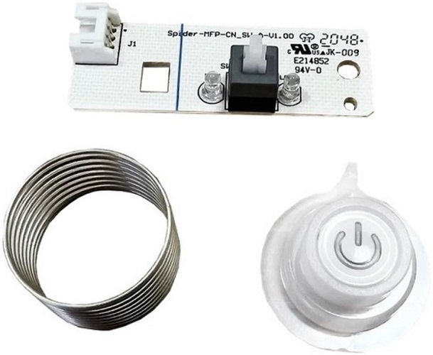 

Запчасть Pantum 301022182001 Кнопка питания в сборе (серый) для M6500/M6600 серий устройств, 301022182001