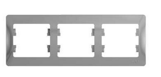 

Рамка Schneider Electric GSL000303 3-я, горизонтальная, GSL000303