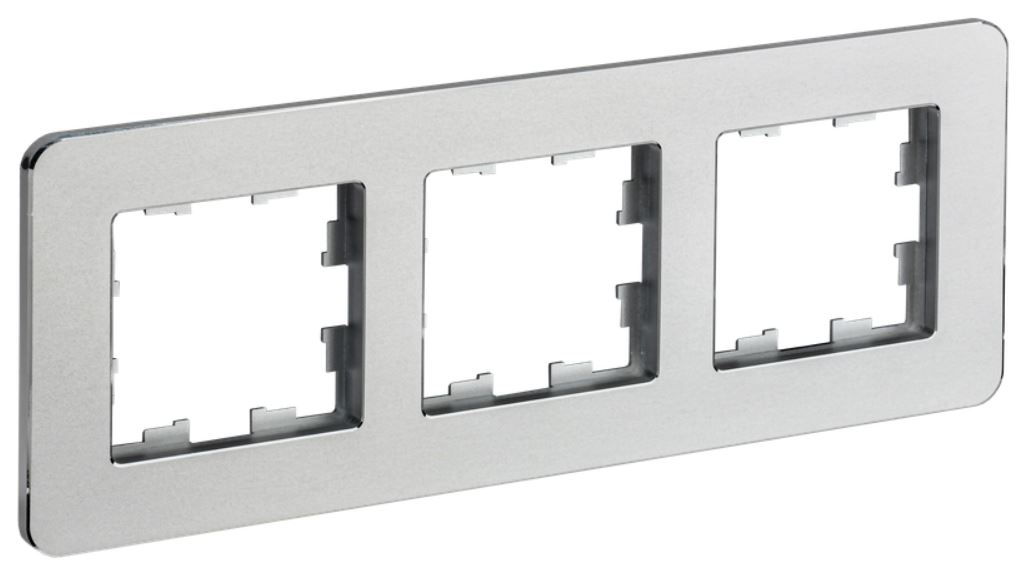 

Рамка тройная IEK BR-M32-M-01-K47 BRITE РУ-3-1-Бр Металл Алюминевый RE, BR-M32-M-01-K47