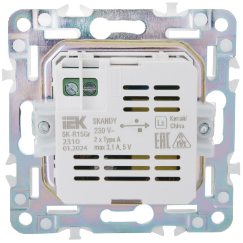 фото Розетка USB  IEK SK-U21-D31-K03 в Казани