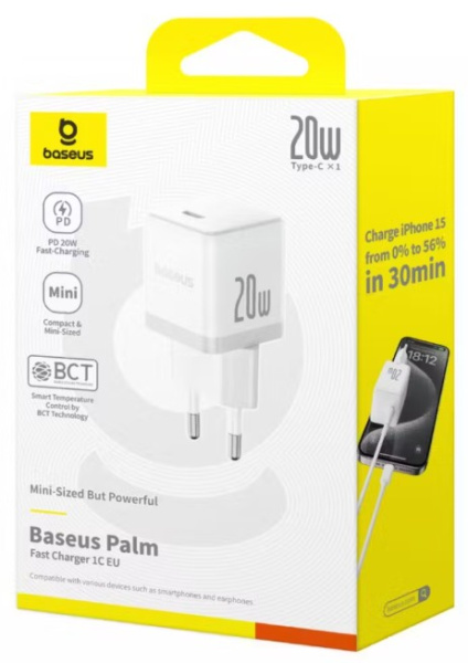 фото Зарядное устройство сетевое Baseus Palm в Перми