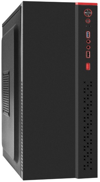 Изображение товара Корпус Exegate AA-443U-UNS500 Mid Tower ATX черный с вентиляторами