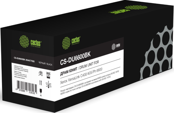 Изображение товара Блок фотобарабана Cactus CS-DU6600BK