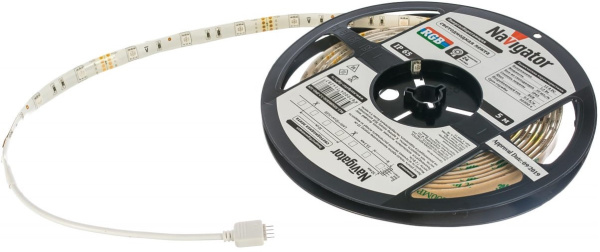 фото Лента светодиодная  Navigator NLS-5050RGB30-7.2-IP65-12V в Перми