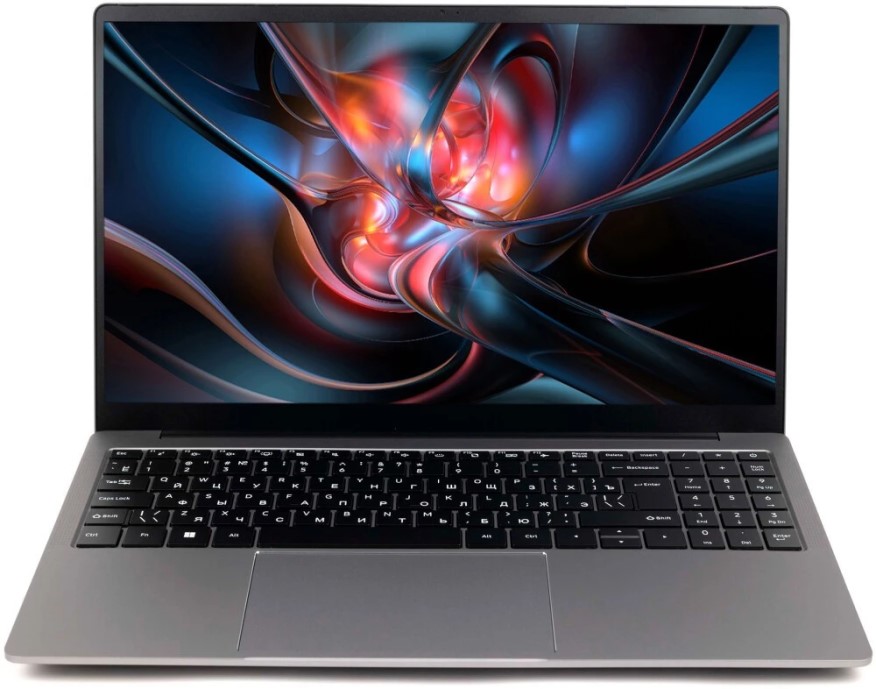 

Ноутбук HIPER OFFICE HLP H1574O582DM_16 i5-1235U/16GB/256GB SSD/noDVD/Iris Xe Graphics/15.6" FHD/Cam/BT/WiFi/noOS/grey, OFFICE HLP