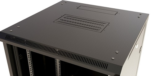 фото Шкаф настенный 19", 6U Hyperline TWB-0666-GP-RAL9004 в Красноярске