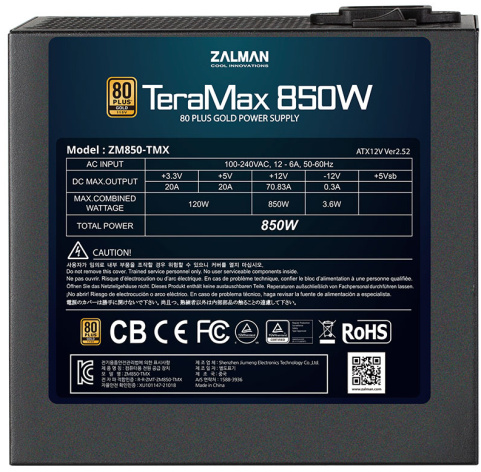 фото Блок питания ATX Zalman TeraMax