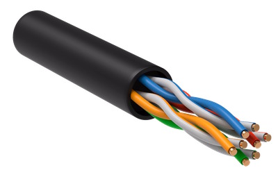 

Коннектор IEK LC3-C5E04-129 ITK Витая пара U/UTP кат.5E 4x2х24AWG LSZH черный (305м), LC3-C5E04-129