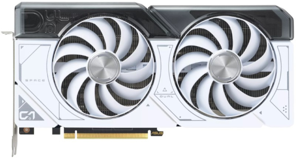фото Видеокарта ASUS GeForce RTX 4070 DUAL WHITE OC (DUAL-RTX4070-O12G-WHITE)
