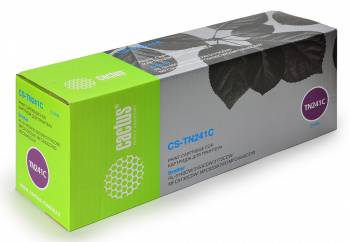 

Картридж Cactus CS-TN241C голубой для для принтеров Brother HL-3170CDW (1400стр.), CS-TN241C