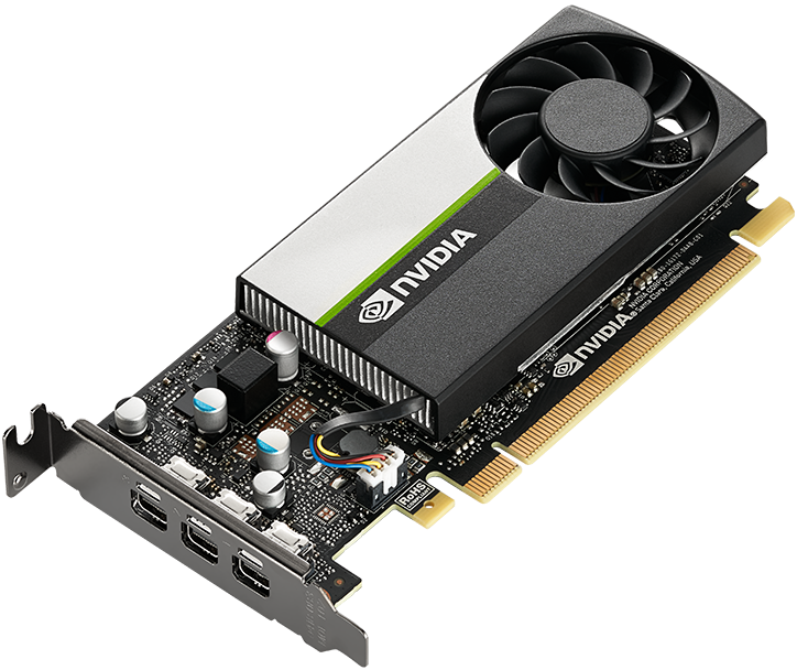 

Видеокарта PCI-E PNY T400 4GB GDDR6 64bit 1070/4000MHz 3*mDP, T400