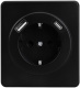 фото Розетка с заземлением с 2 USB  KRANZ KR-78-0704-3 в Омске