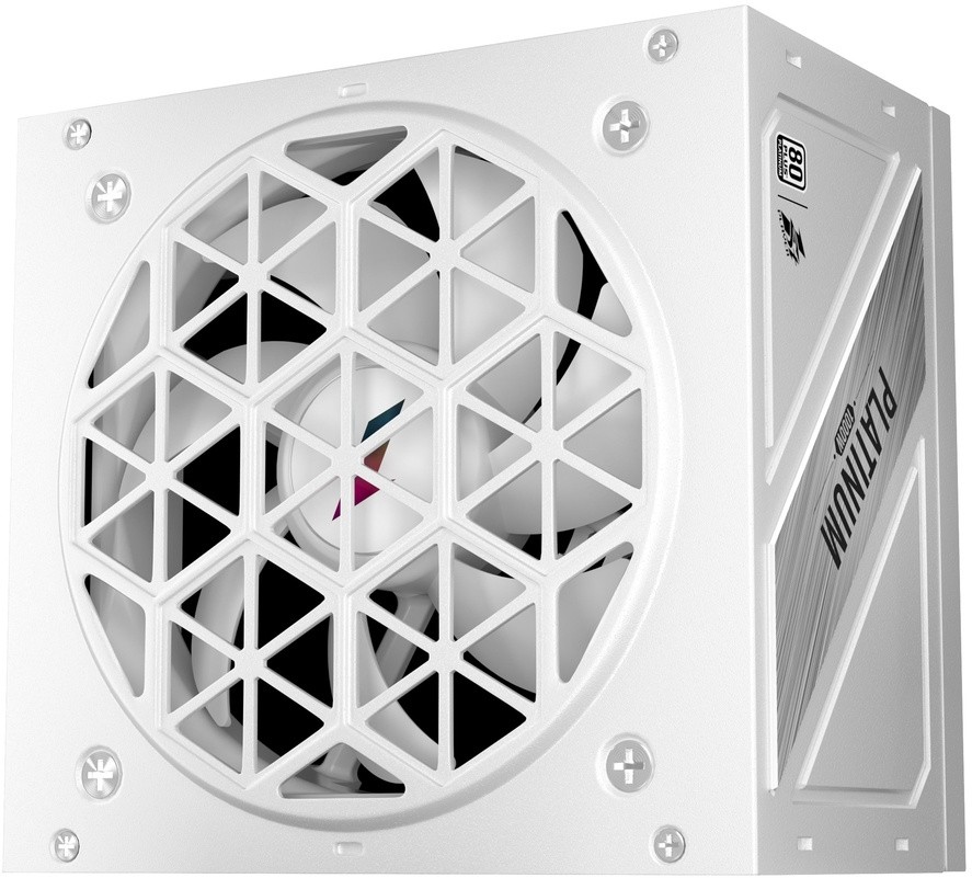 

Блок питания ATX 1STPLAYER HA-1000BA3-WH NGDP Platinum 1000W White, APFC, 80 PLUS Platinum, 120mm fan, full modular, HA-1000BA3-WH