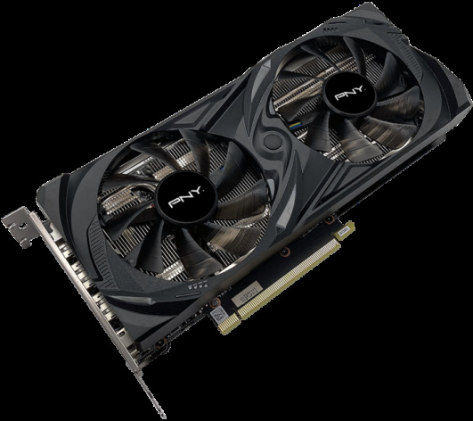фото Видеокарта PNY GeForce RTX 3060 UPRISING Dual Fan (VCG306012DFMPB)