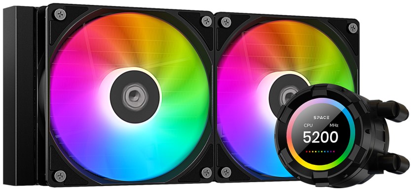 

Система охлаждения жидкостная ID-Cooling SL240 XE LGA20XX/1700/1200/115X/AM5/AM4 (2*120mm fan, TDP 3000W, 76.16CFM, 35.2dBa, 4-pin PWM, LCD Display, A, SL240 XE