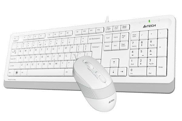 фото Клавиатура и мышь  A4Tech F1010 WHITE в Волгограде