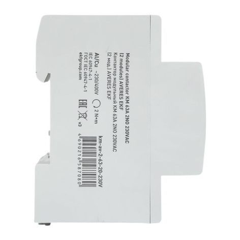 фото Контактор модульный EKF km-av-2-63-20-230V в Уфе