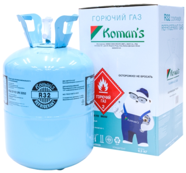 

Фреон Koman’s R32 9.5 кг, R32