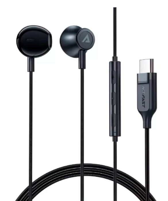 

Наушники ACEFAST L2 проводные USB-C Wired earphones. Цвет: черный, L2