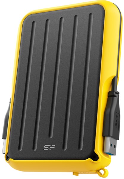 

Внешний жесткий диск 2.5'' Silicon Power SP050TBPHD66LS3Y Armor A66 5TB USB 3.2 black/yellow, SP050TBPHD66LS3Y